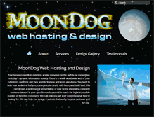 Tablet Screenshot of moondog-design.com